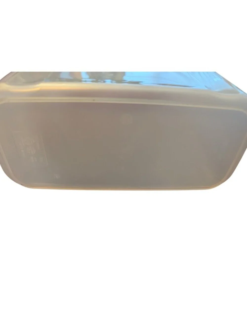 Rubbermaid 5L Clear Plastic Pantry Storage Container With Red Lid BPA-Free Holds